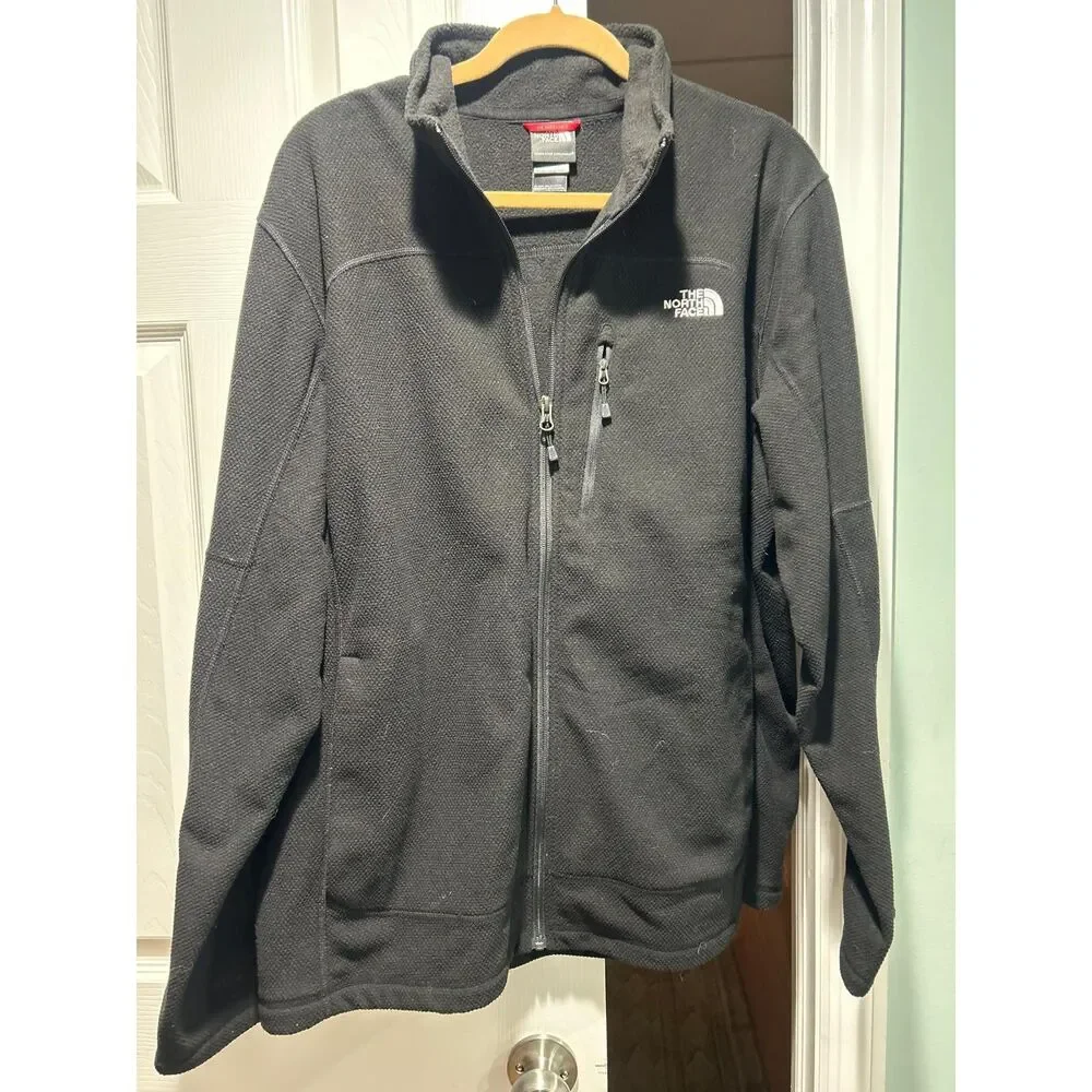 North Face Men's Full Zip Sweater Fleece Lined Jacket XL